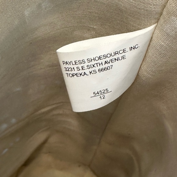 Payless Cornhusk and Gold Vintage Purse - Picture 5 of 6